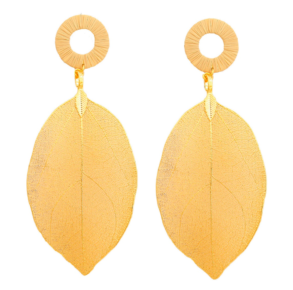 FOLHA DA CAATINGA - Boucles d'oreilles