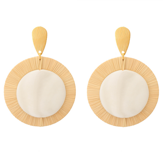 MADREPEROLA ELEGÂNCIA- Boucles d'oreilles